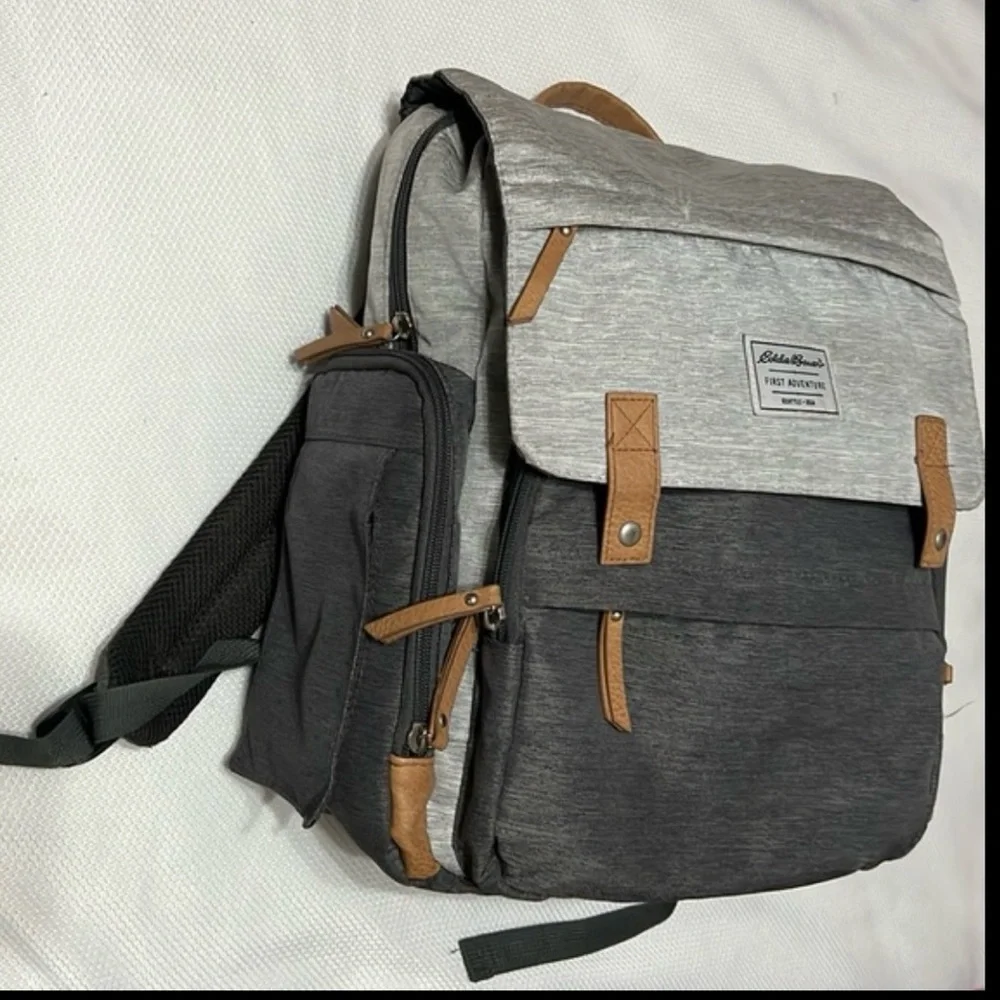 Eddie Bauer First Adventure Cascade Backpack diaper Bag